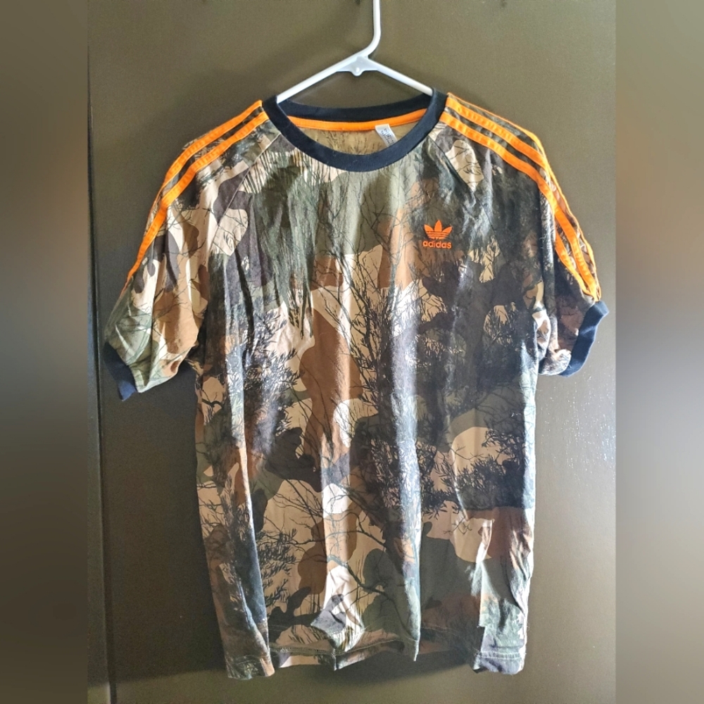 Men's Camo Adidas Tee